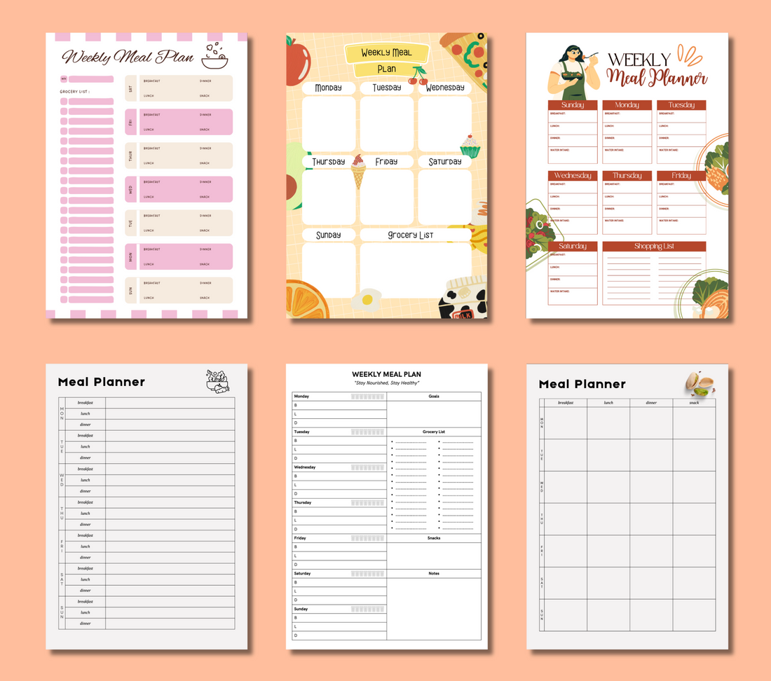 Preview of Meal Planner