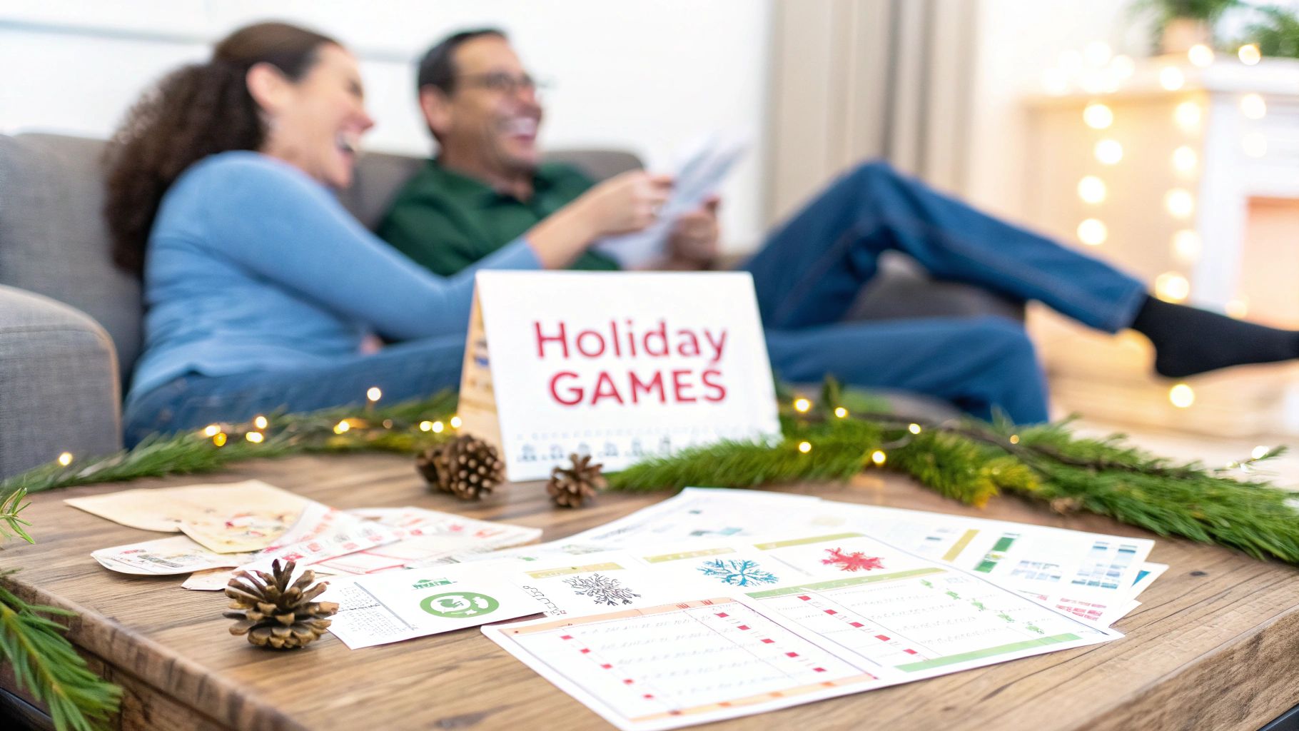 Ignite Your Holiday Spirit: Printable Indoor Christmas Games for Unforgettable Adult Parties