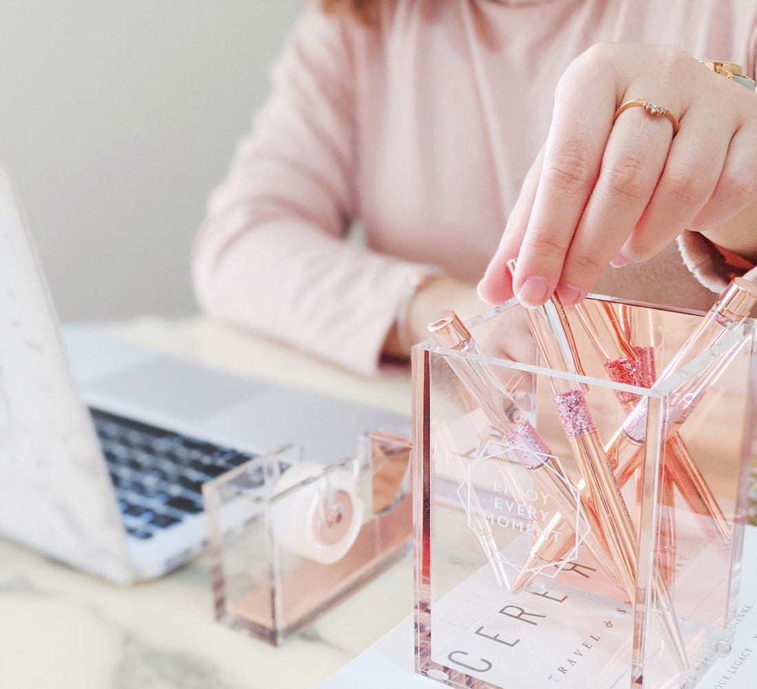 Tidy work and home environment