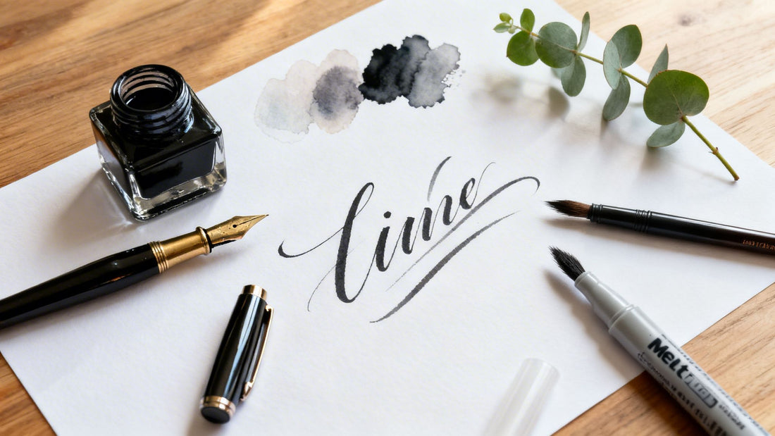 A Guide to Calligraphy Pens & Ink Essentials