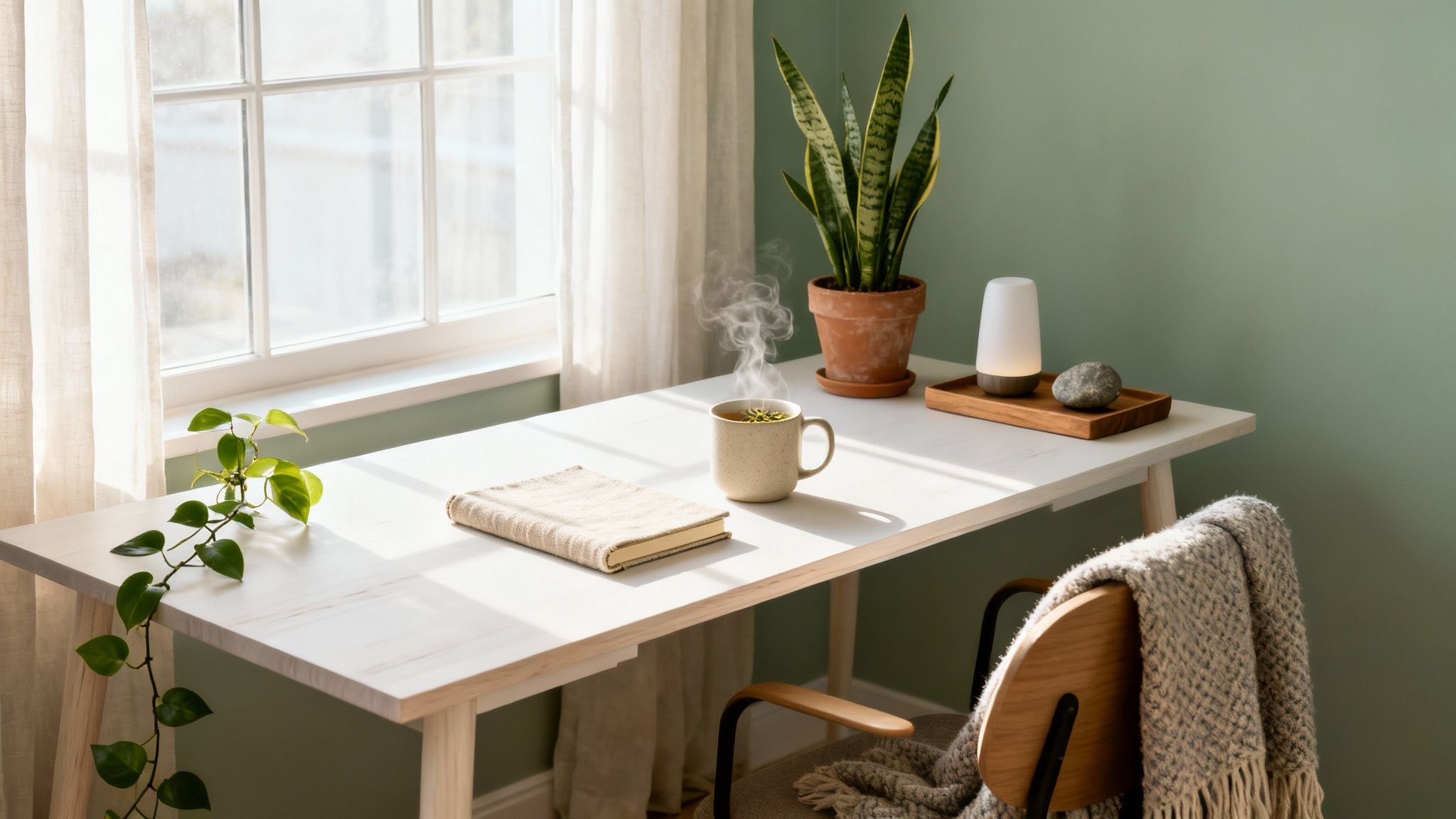 Unlock Your Best Work: Inspiring Ideas for a Calming Office Decor