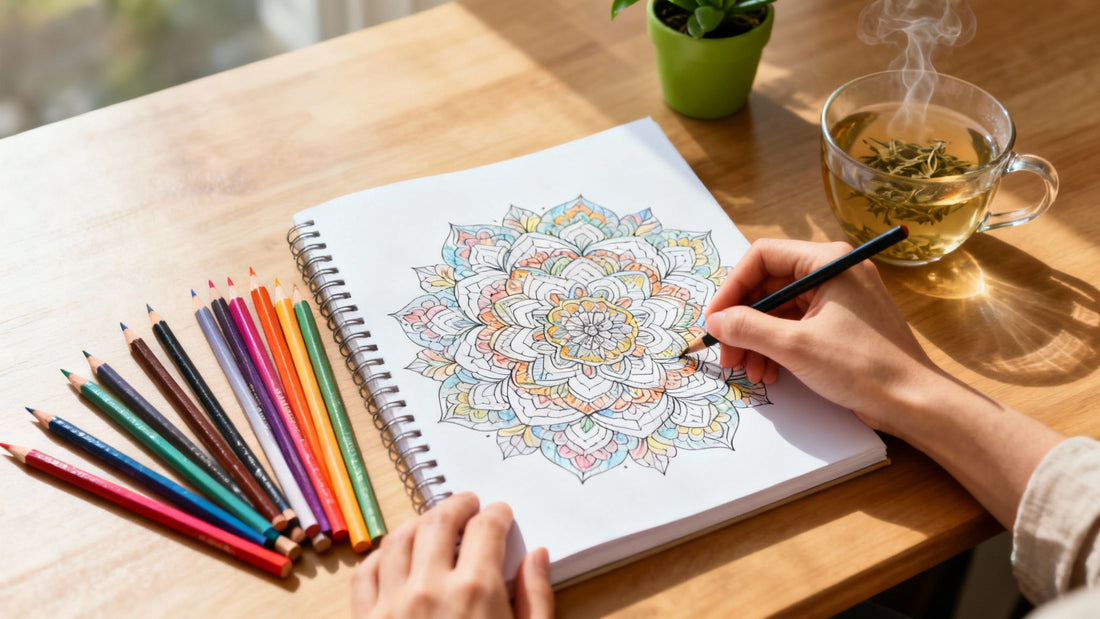 Your Guide to Using a Coloring Book for Anxiety