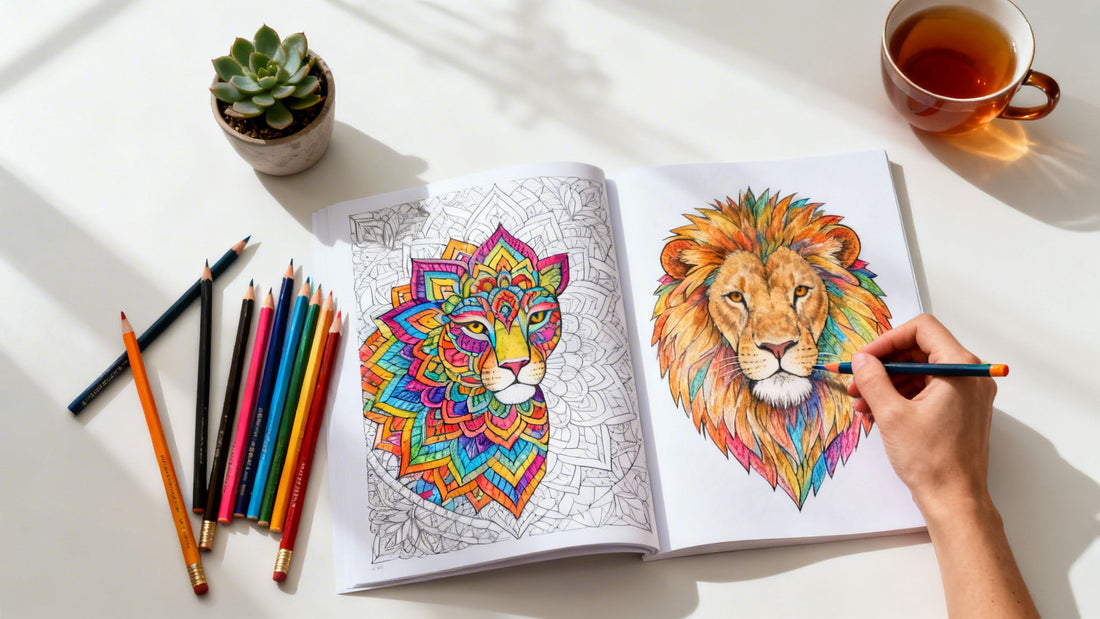 Your Guide to Coloring Books for Adults Animals