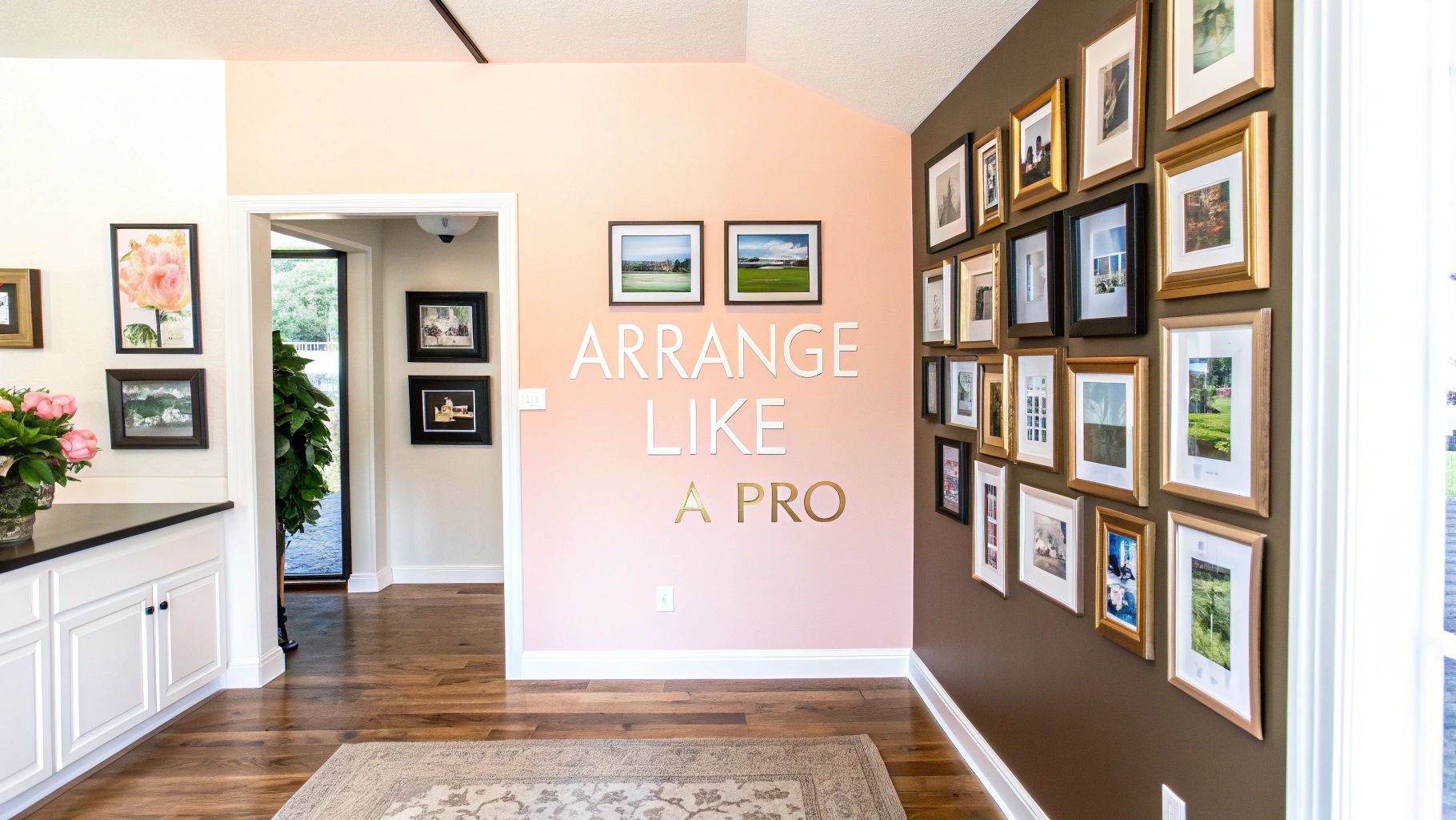 How to Arrange Photos on a Wall and Tell Your Story