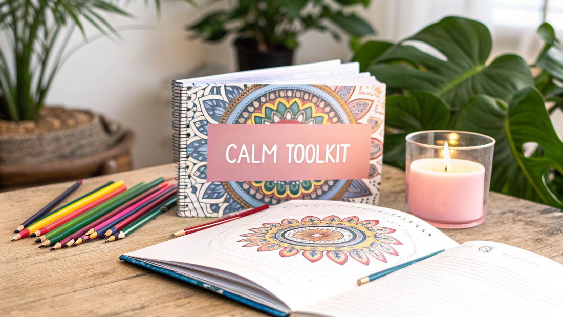 Colouring Books for Anxiety: Your Toolkit for Calm