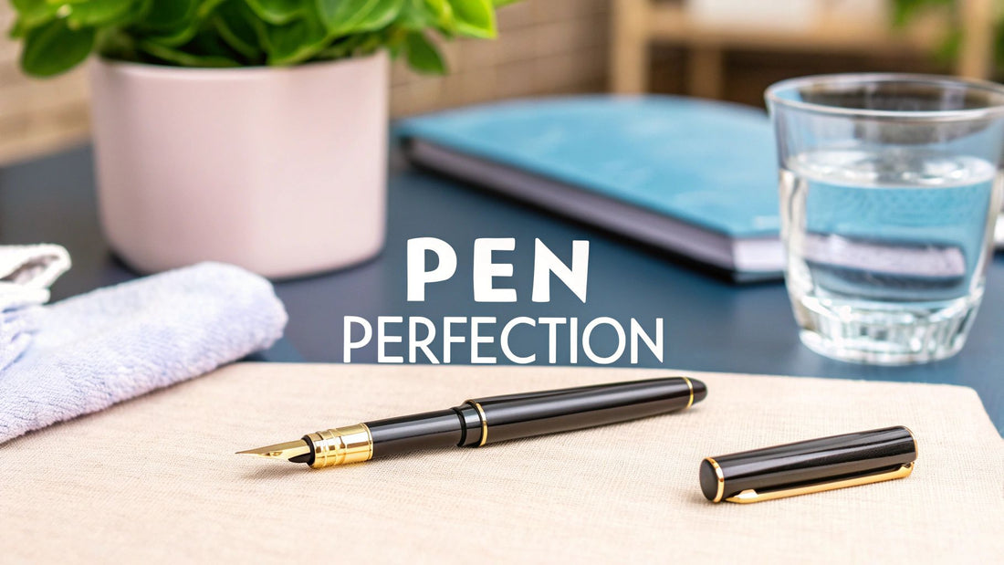 Unlock Your Pen's True Potential: A Guide to Cleaning Your Fountain Pen