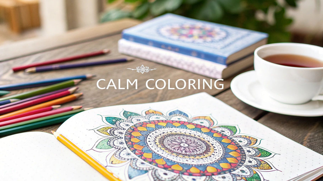 Unlock Your Inner Calm: A Guide to Coloring for Stress Relief
