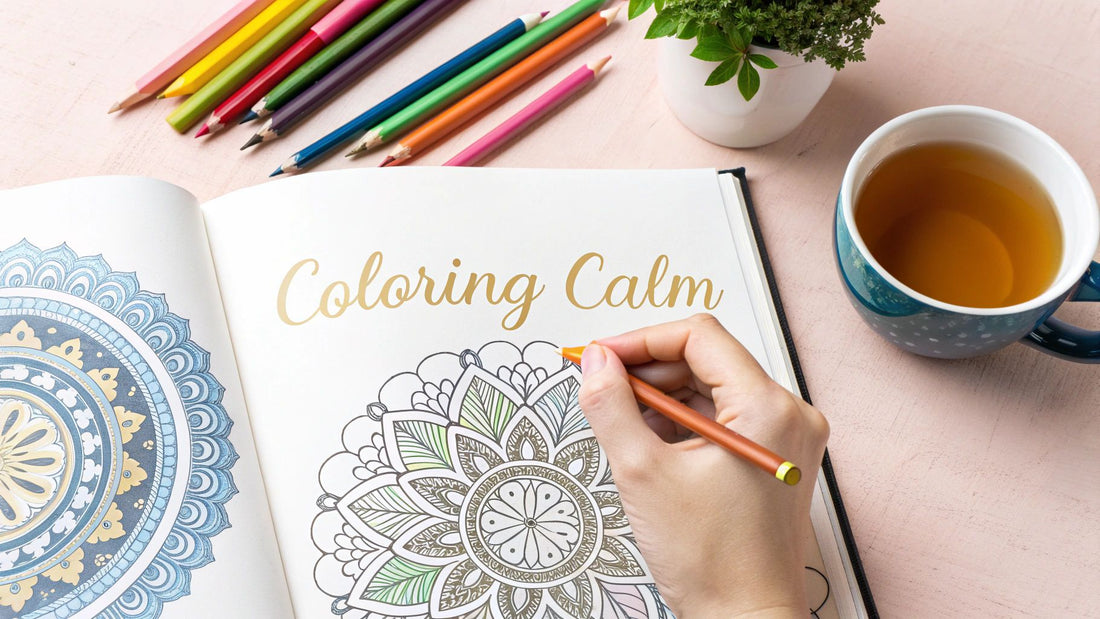 Rediscover Calm: How Coloring Books for Adults Soothe Stress and Inspire Peace