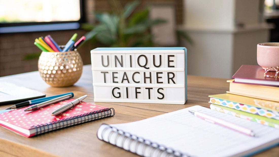 Igniting Gratitude: Unique Gifts for Teachers That Truly Inspire