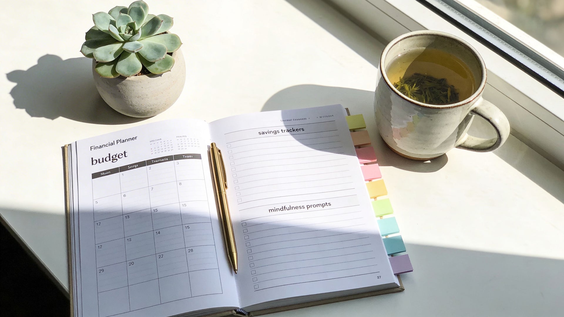 Financial Planner Book: Your Guide to Mindful Wealth