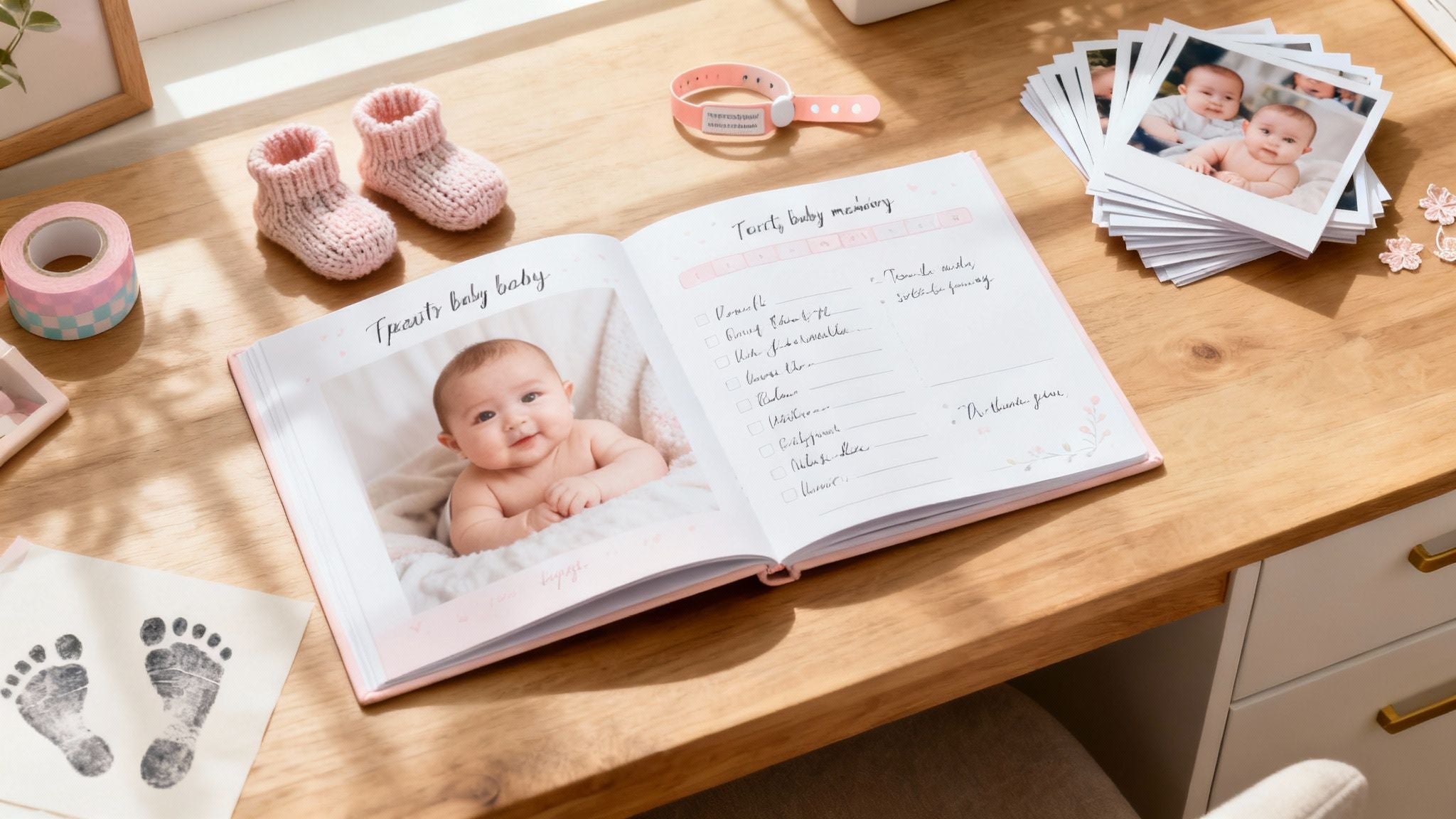 Craft a First Year of Baby Book They'll Cherish Forever