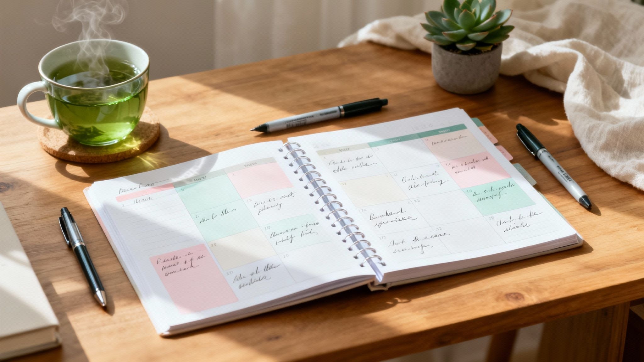 Unlock Your Week: A Guide to the Horizontal Planner for Clarity and Calm
