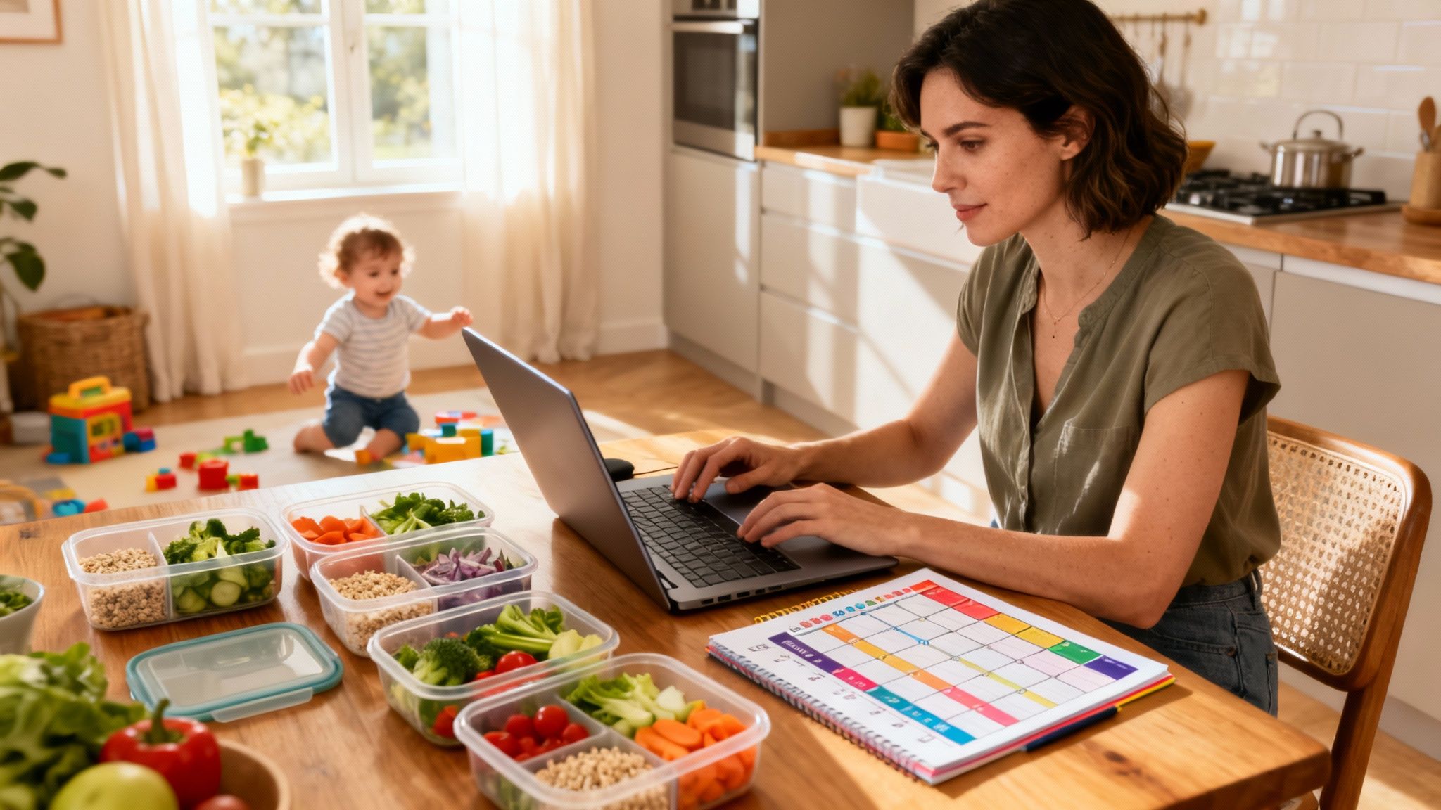 Meal Planning for Working Moms: Your Path to a Calmer Kitchen
