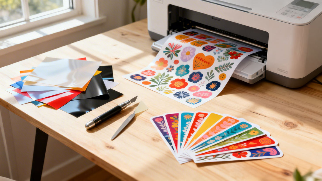 A Crafter's Guide to Printable Vinyl for Stickers