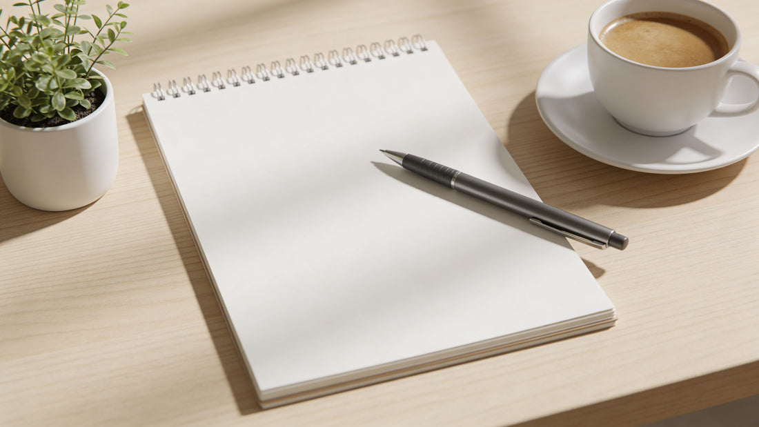 Spiral Notebook Top Bound: Write Your Best Ideas