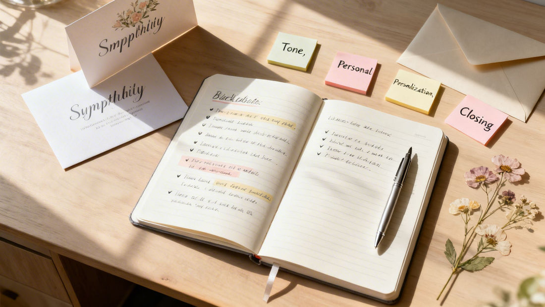 Heartfelt Words: 8 Inspiring Ideas for What to Write in Sympathy Cards