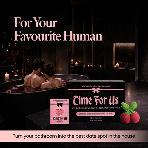 Bath Bombs | Date Night Starts in the Tub | Couples “Time For Us” 6-Piece Set-2