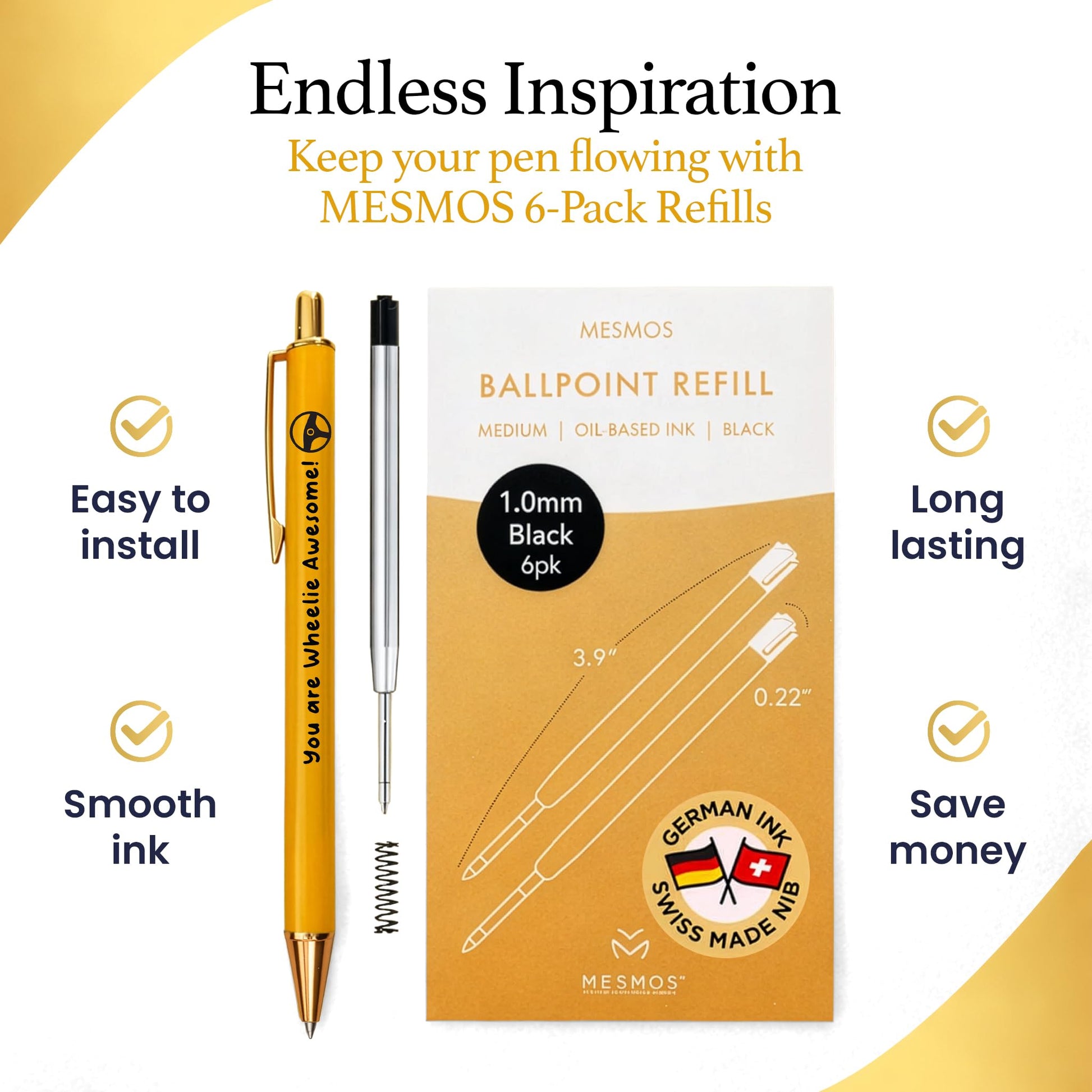 Bus Driver Pen Set - Appreciate Series (3pcs)-4