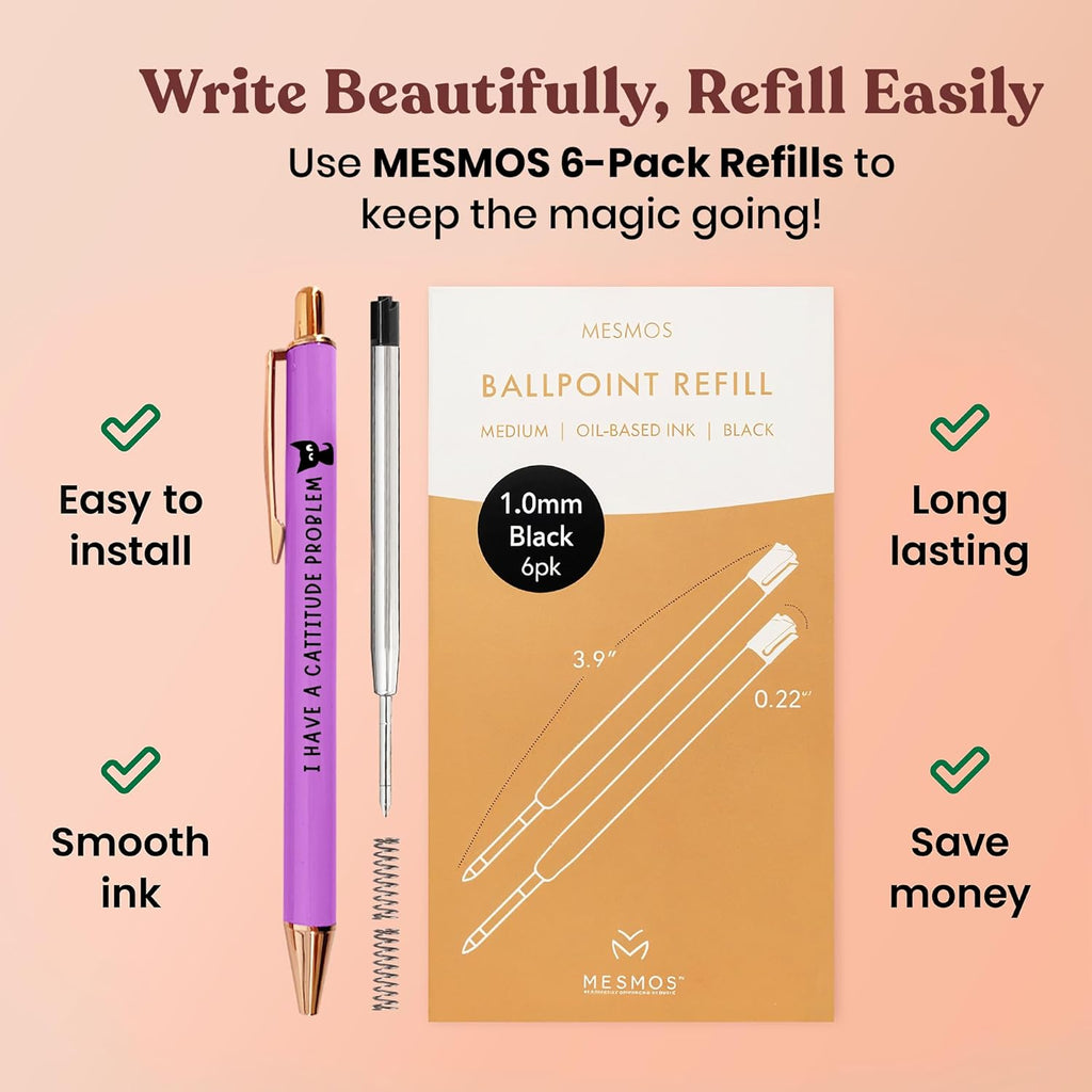 Pastel Series - Cat Pen Set (3pcs)