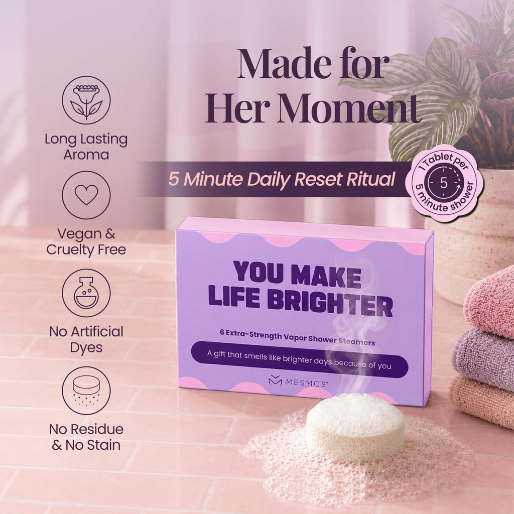 Shower Steamers | Her 5-Minute Soft Reset | Inspire Her Series 6-Pack