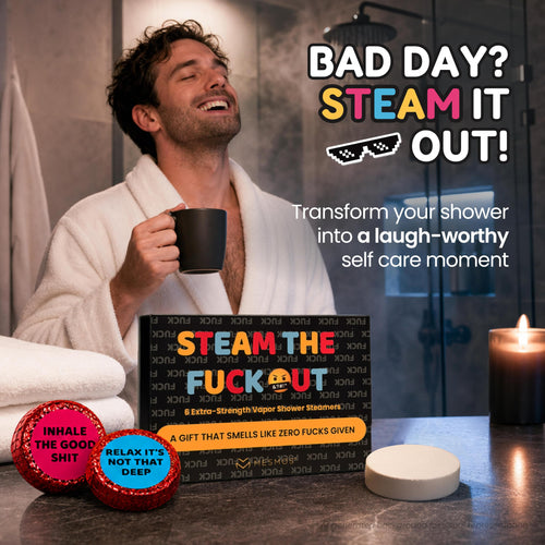 Shower Steamers | Steam the F*ck Out | Funny Series 6-Pack-2