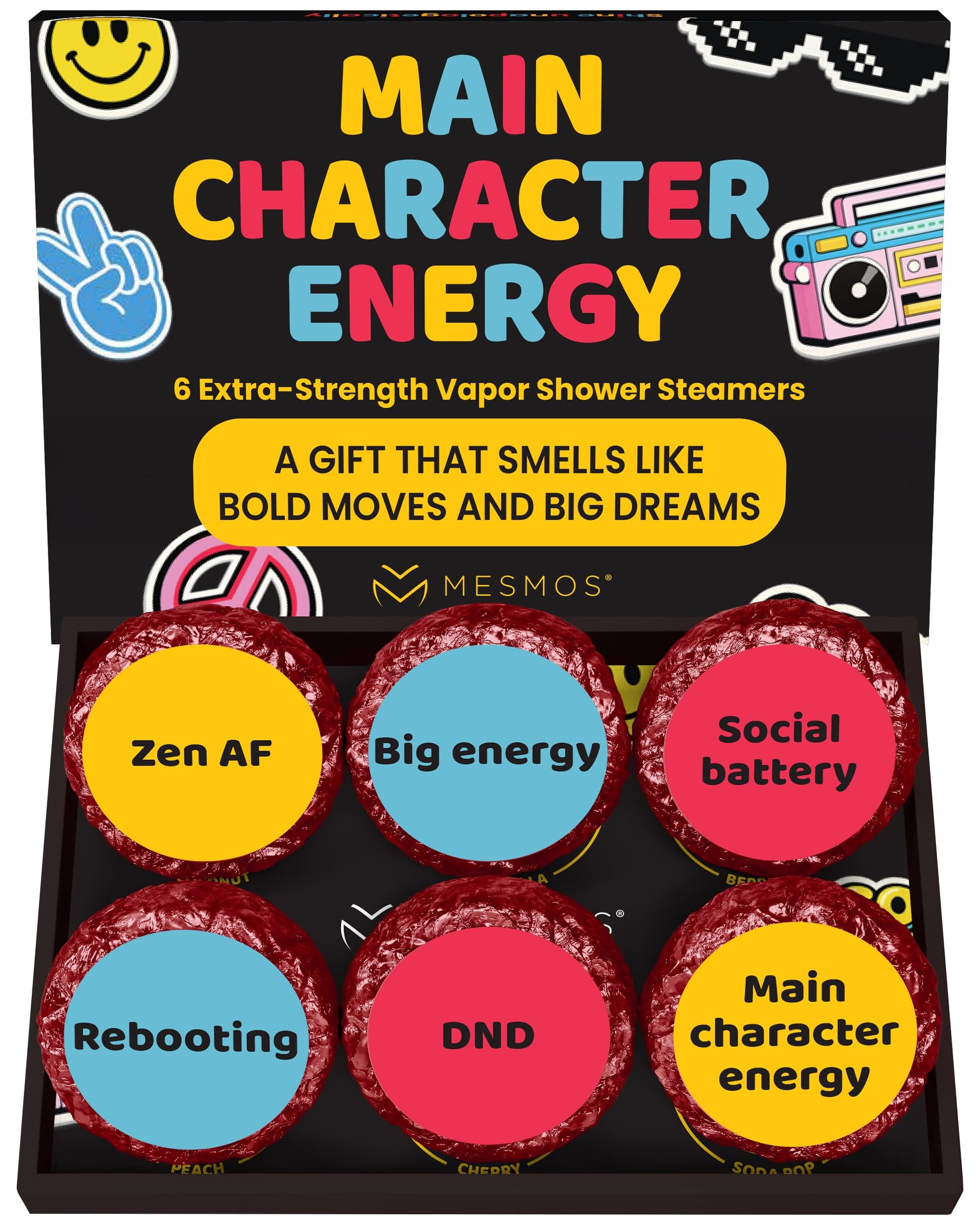 Shower Steamers | Main Character Energy | Teen Series 6-Pack-