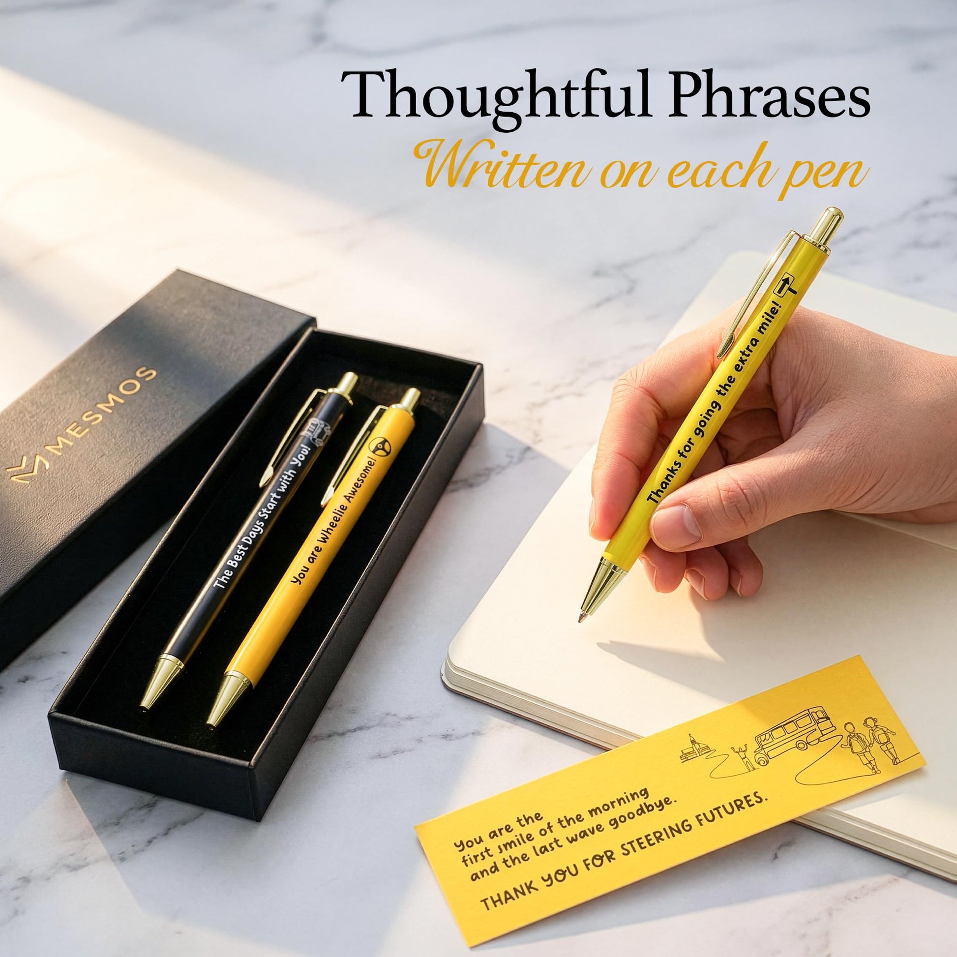 Bus Driver Pen Set - Appreciate Series (3pcs)-5