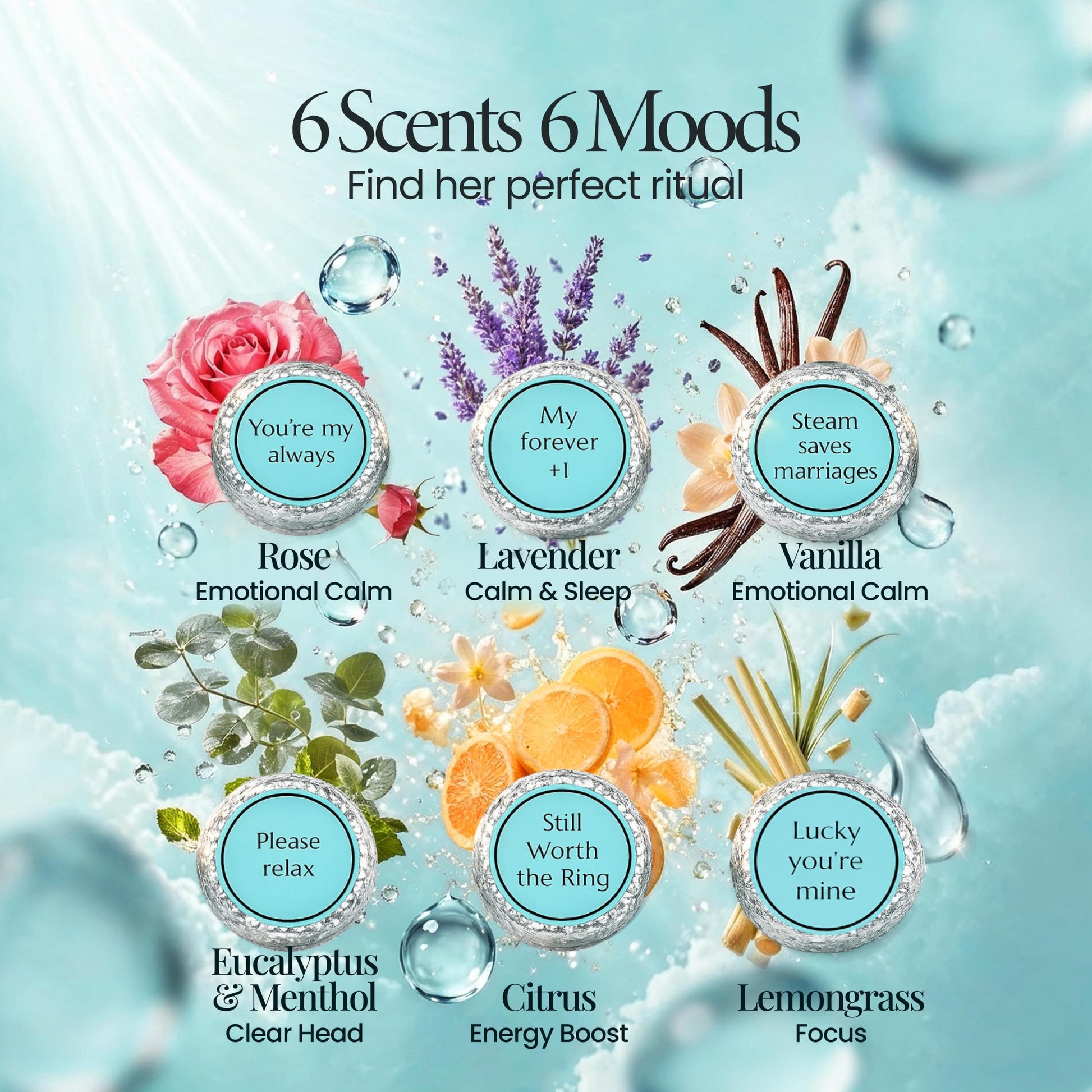 Shower Steamers | She Holds It All Together | Wife Series 12-Pack-