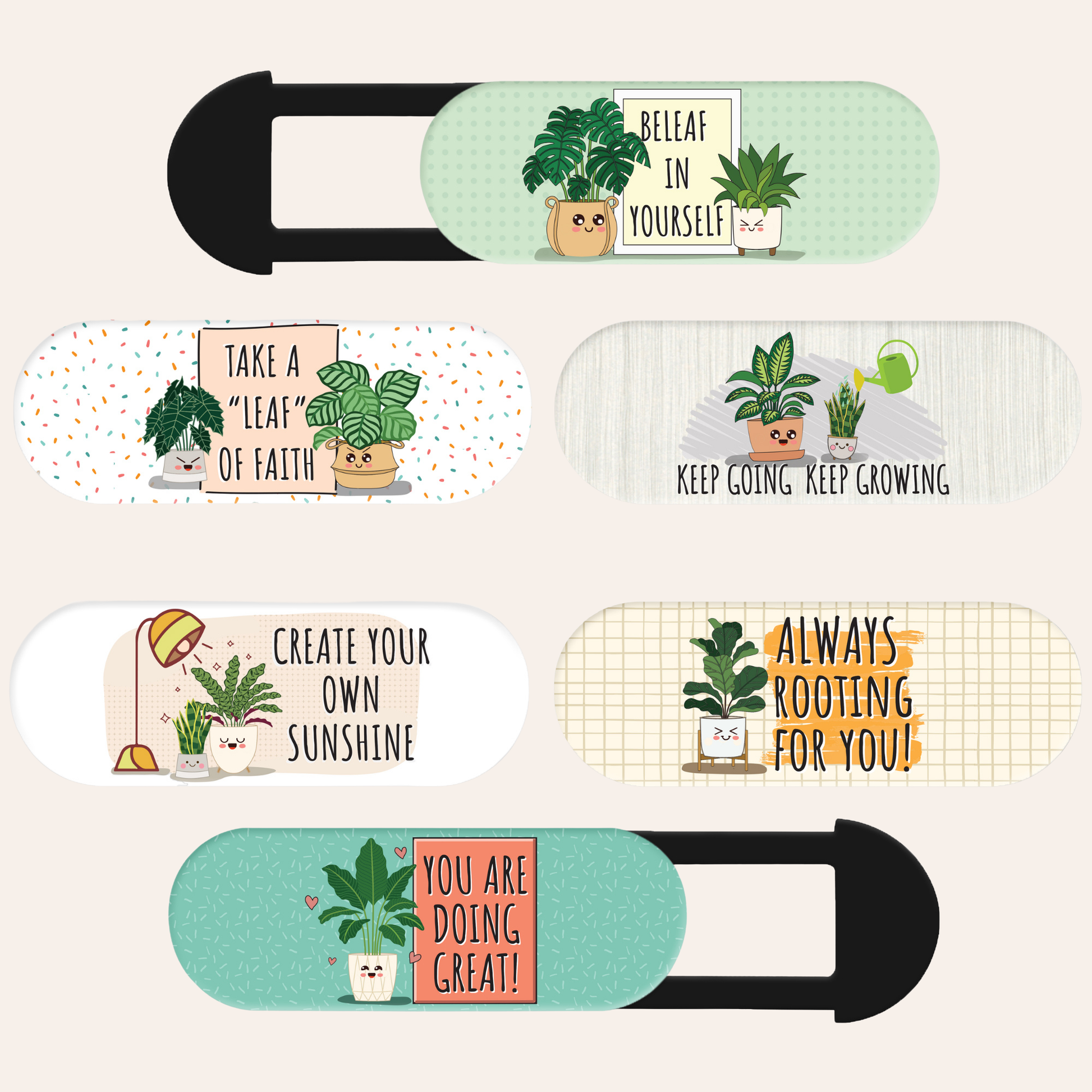 Plant Lovers Webcam Covers (Large)