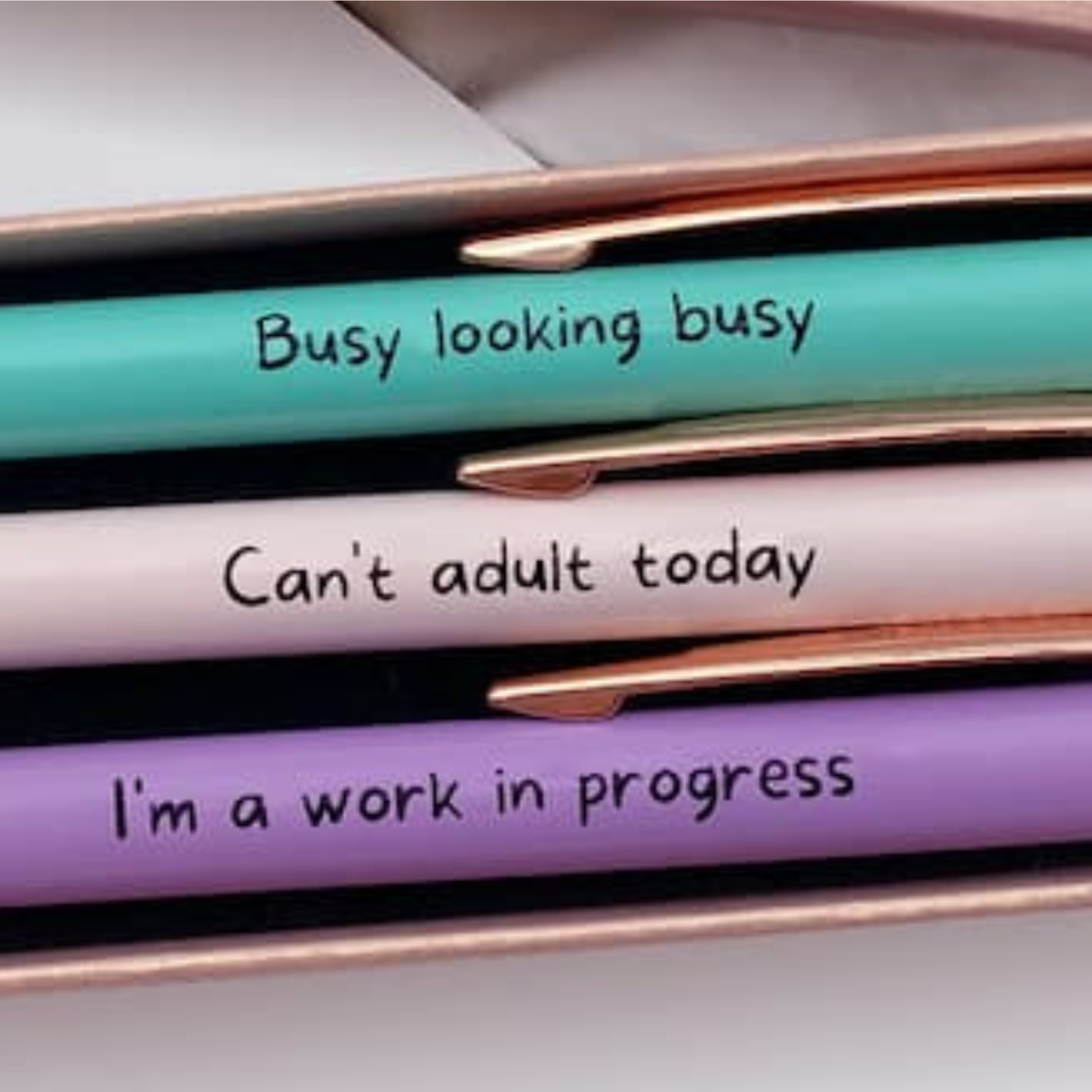 Pastel Series - Funny Pen Set (3pcs)