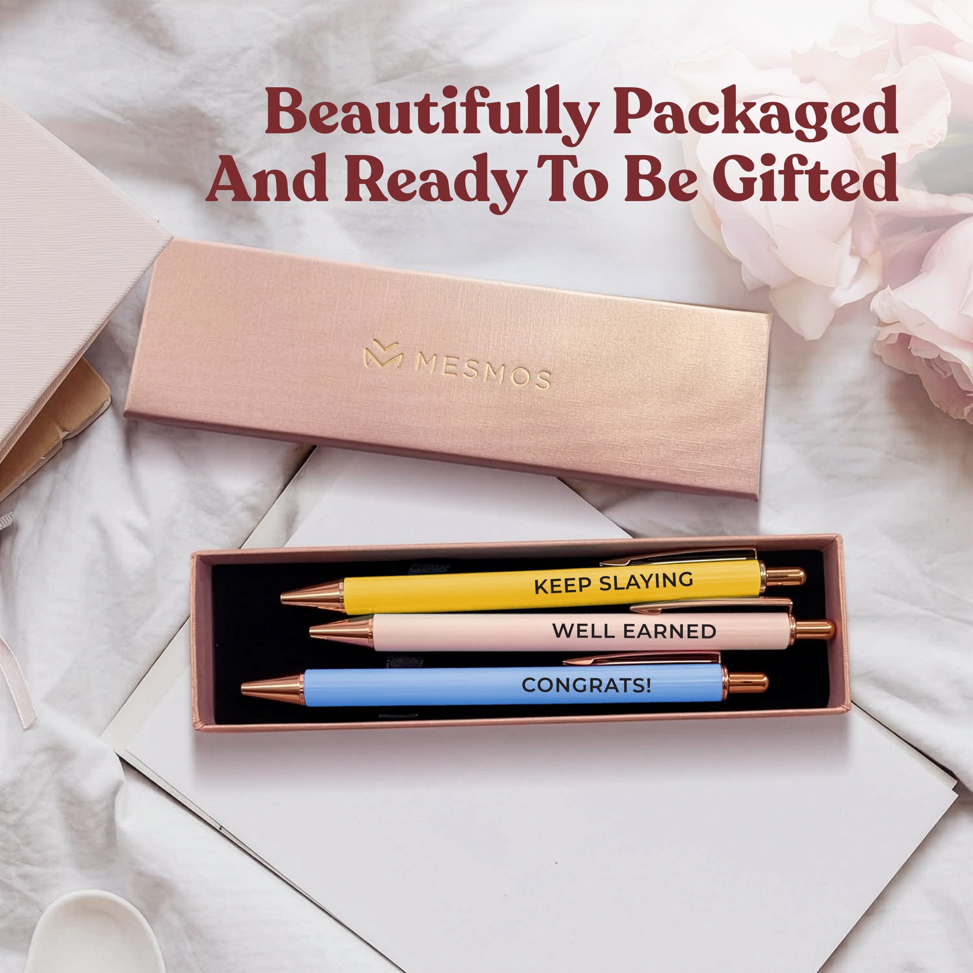 Pastel Series - Congrats Pen Set (3pcs)