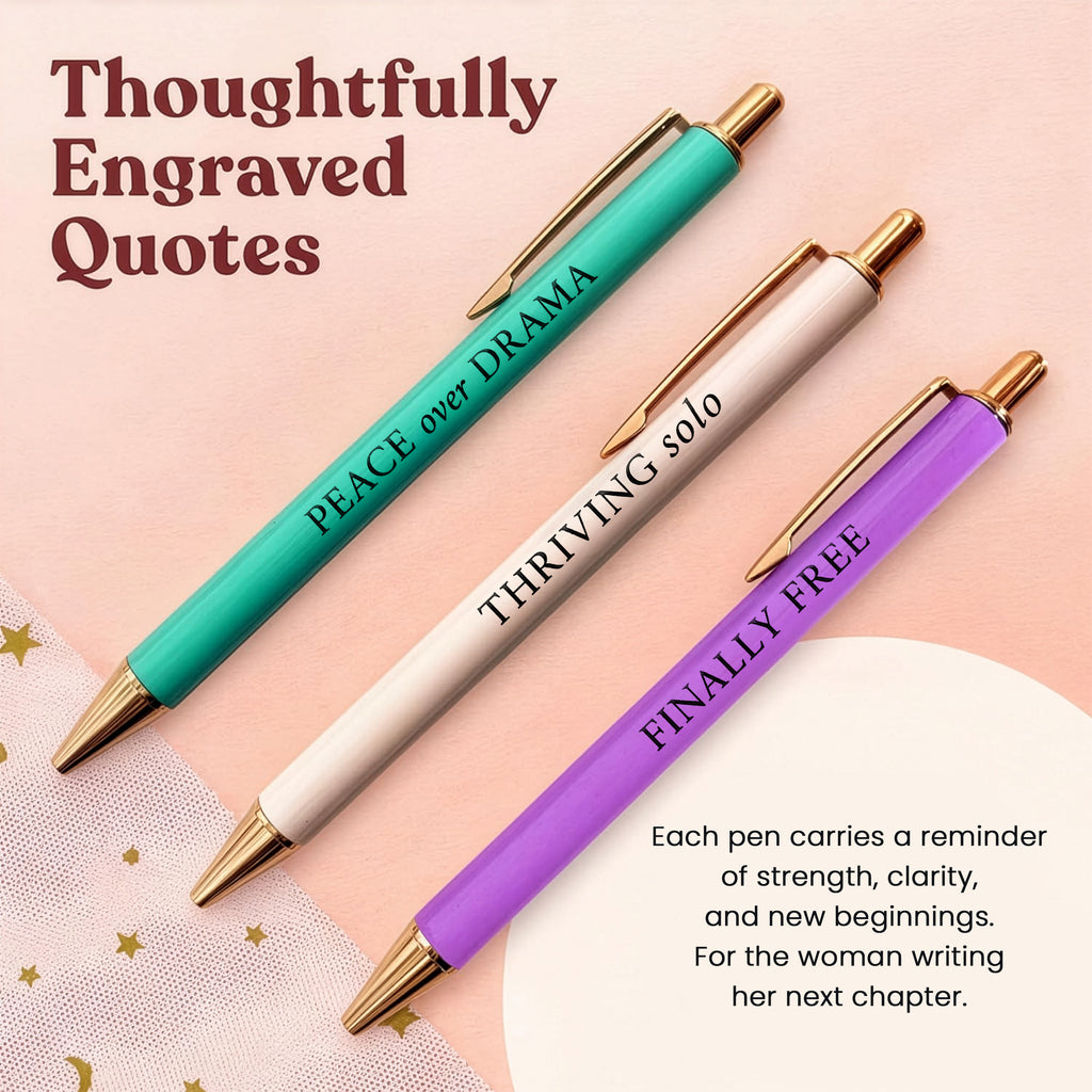 Pastel Series - Divorce Pen Set (3pcs)
