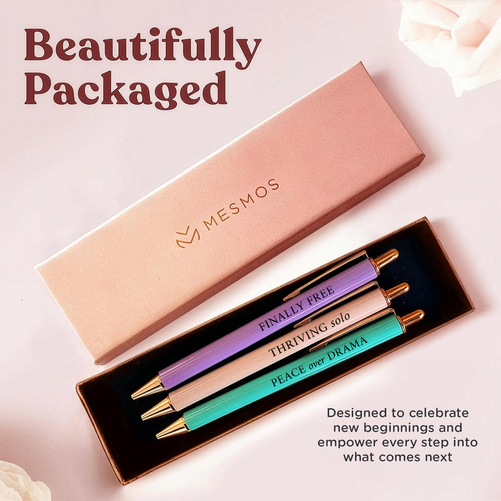 Pastel Series - Divorce Pen Set (3pcs)