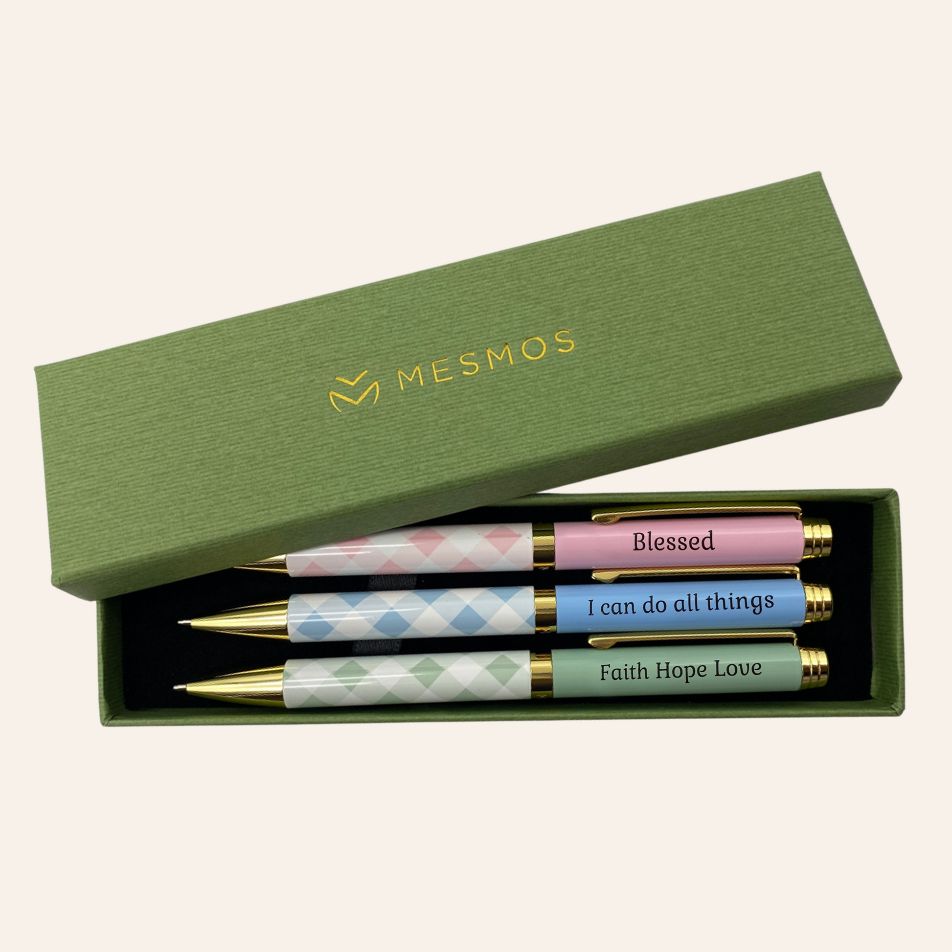Gingham Series - Limitless Pen Set (3pcs)