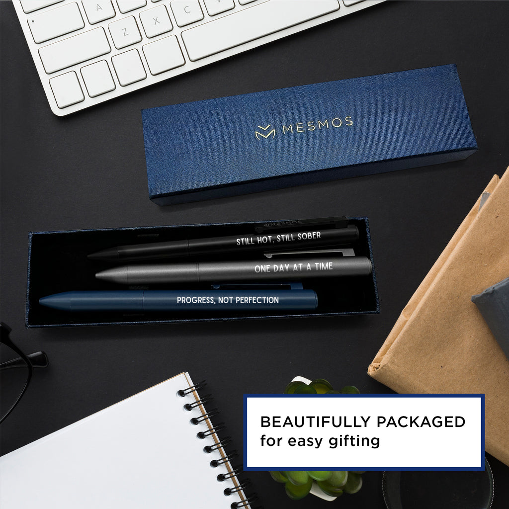 Midnight Series - Sobriety Pen Set (3PCS)