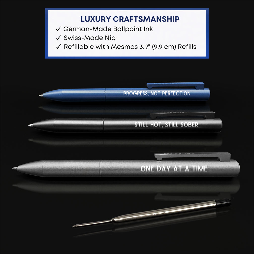 Midnight Series - Sobriety Pen Set (3PCS)