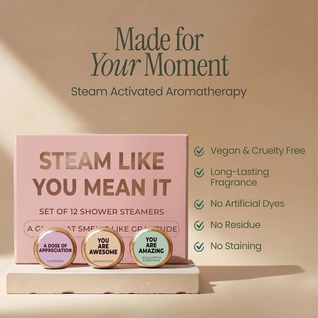 Shower Steamers | A Thank-You They’ll Feel | Thank You Series 12-Pack