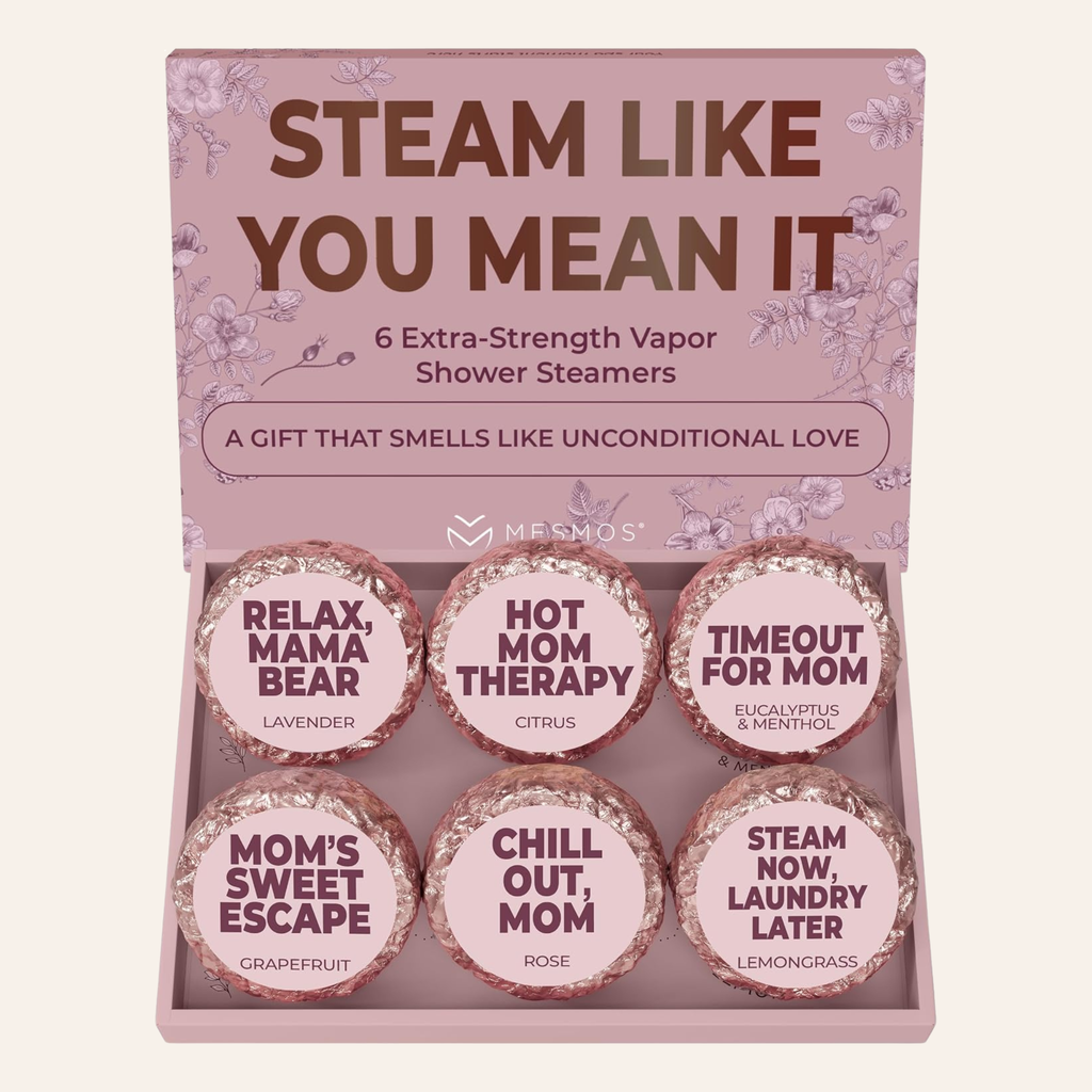 Shower Steamers | Mom’s 5-Minute Reset | Mom Series 6-Pack