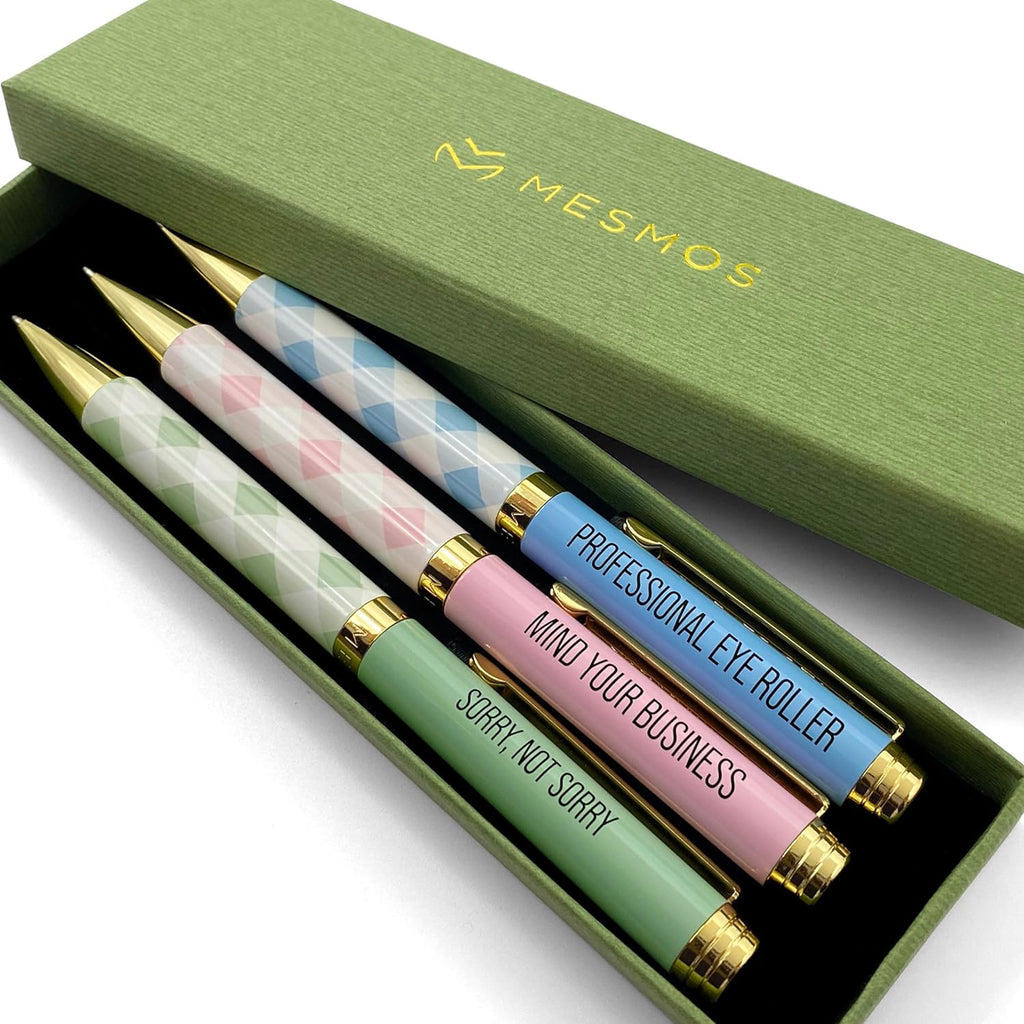 mesmos-gingham-unapologetically-pen-set-1