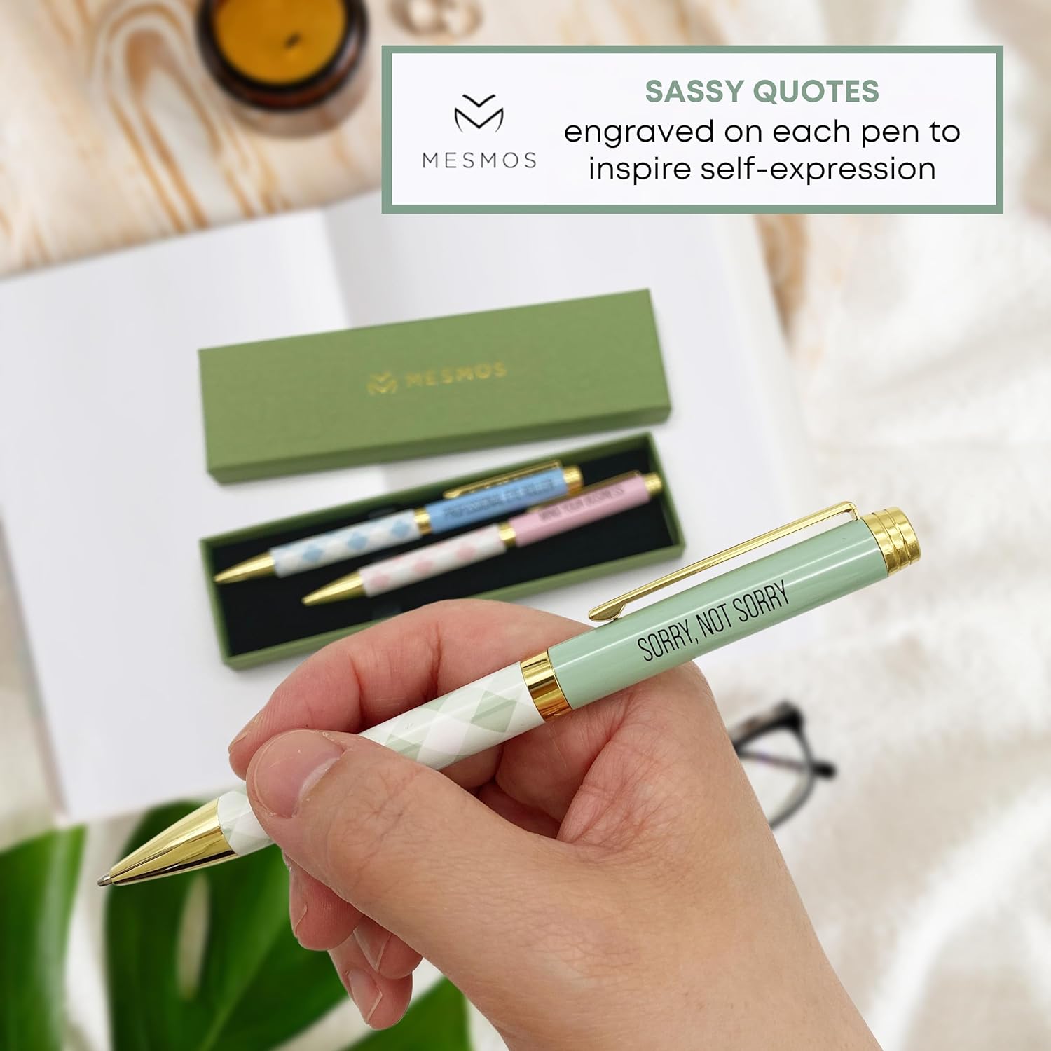 mesmos-gingham-unapologetically-pen-set-5