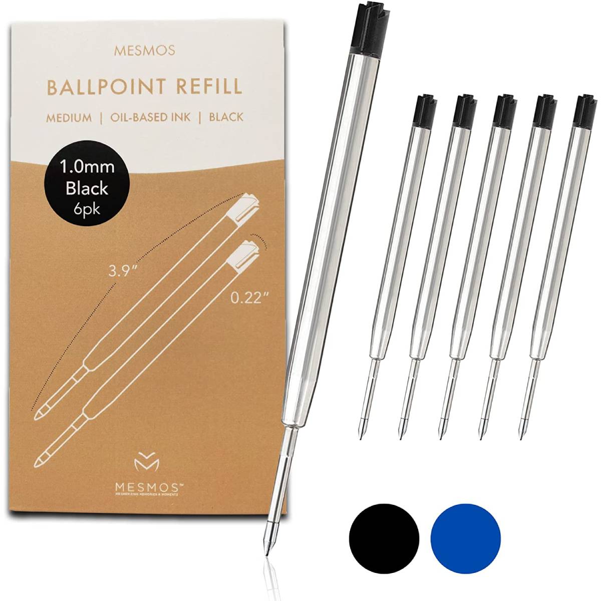 mesmos-long-refills-black
