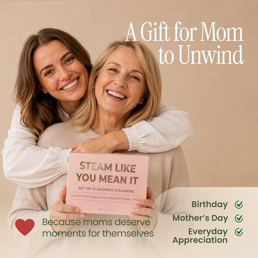 Shower Steamers | Mom's 5-Minute Reset | Mom Series 12-Pack