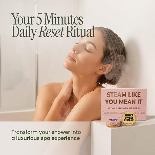 Shower Steamers | Mom’s 5-Minute Reset | Mom Series 6-Pack-2