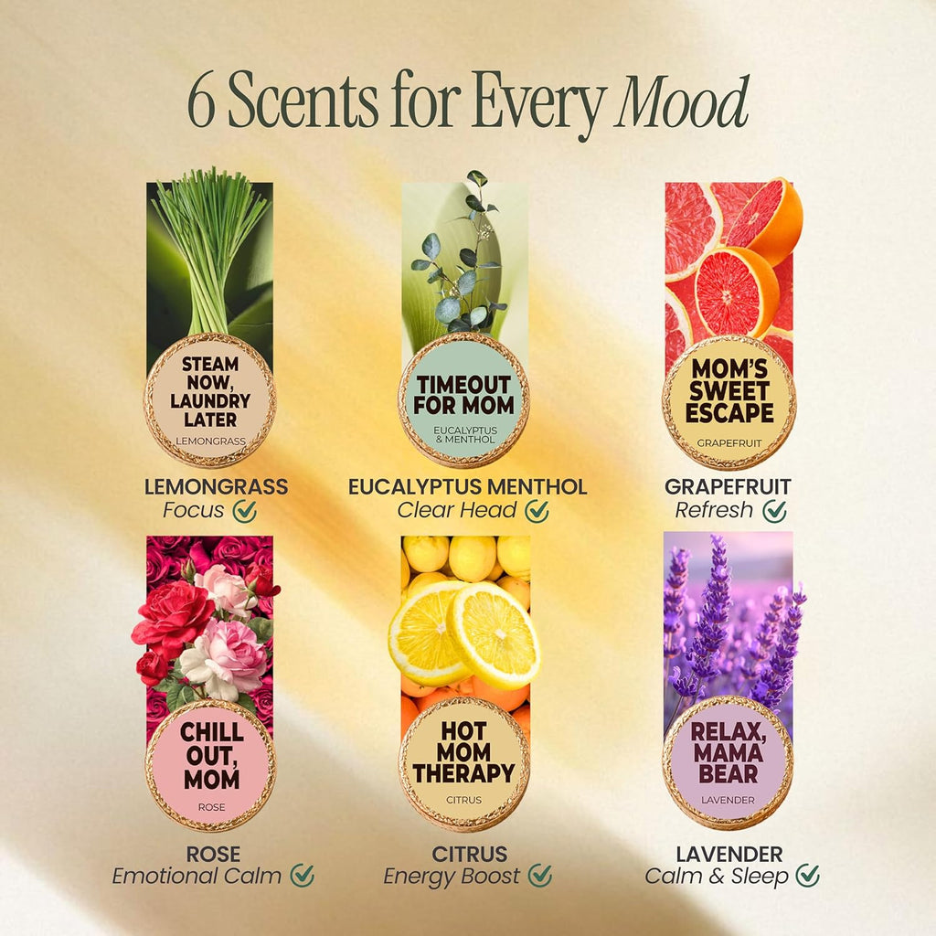 Shower Steamers | Mom’s 5-Minute Reset | Mom Series 6-Pack