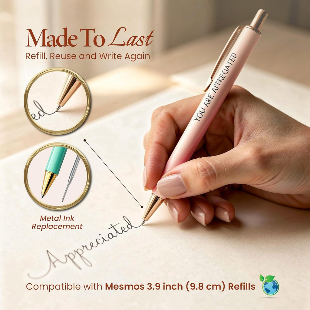 Appreciation Pens | A Thank You They'll Actually Use | Pastel Series 3-Pcs