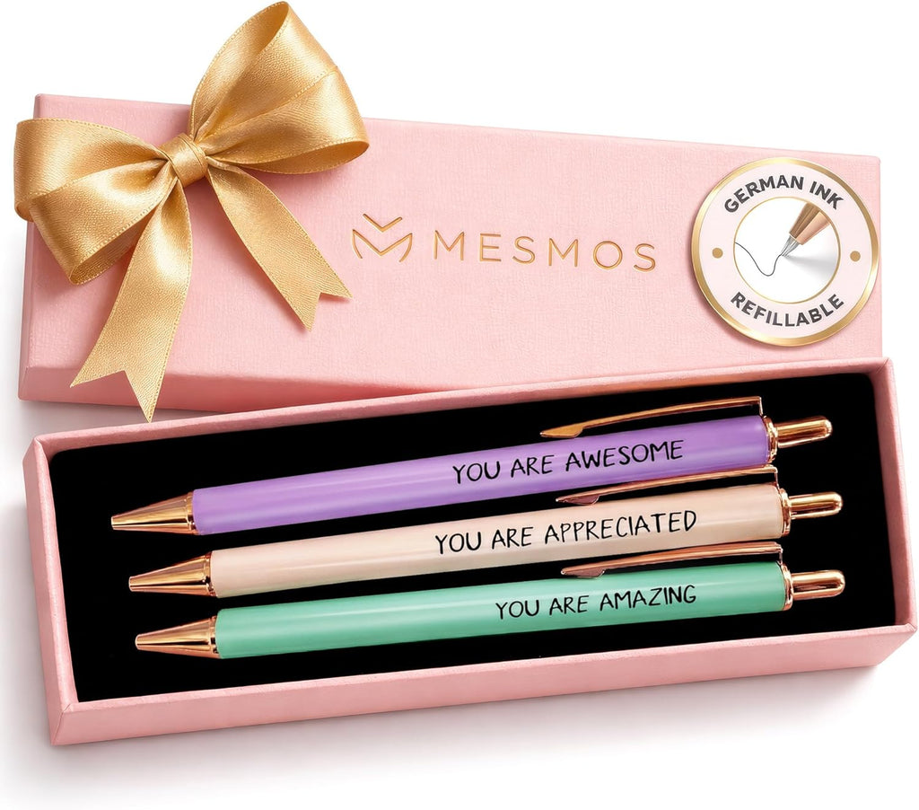 Appreciation Pens | A Thank You They'll Actually Use | Pastel Series 3-Pcs
