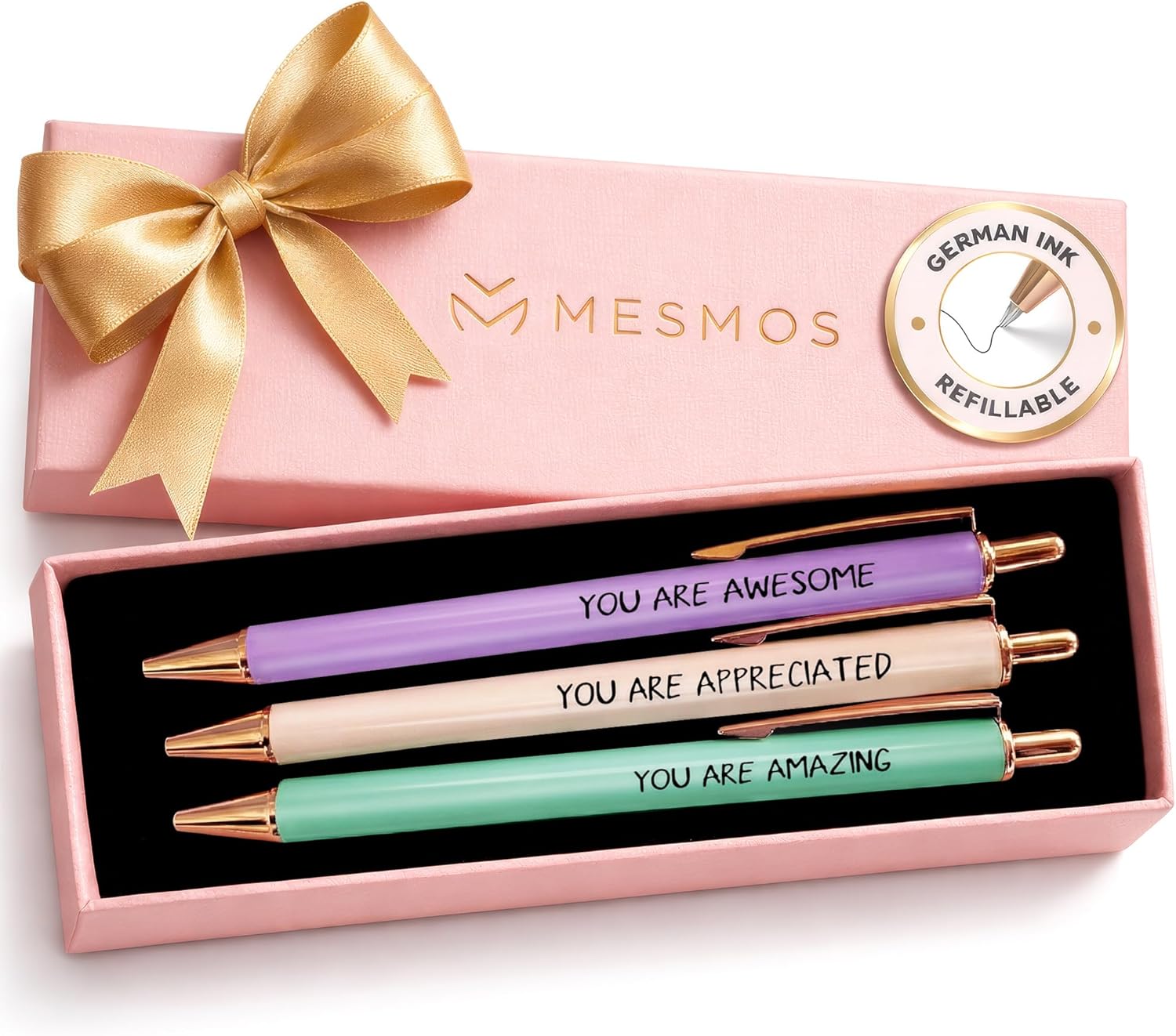 Appreciation Pens | A Thank You They'll Actually Use | Pastel Series 3-Pcs-1