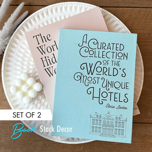 Decorative Books - Travel & Wanderlust (Set of 2)