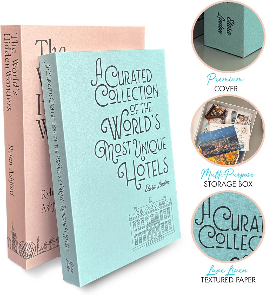 Decorative Books - Travel & Wanderlust (Set of 2)
