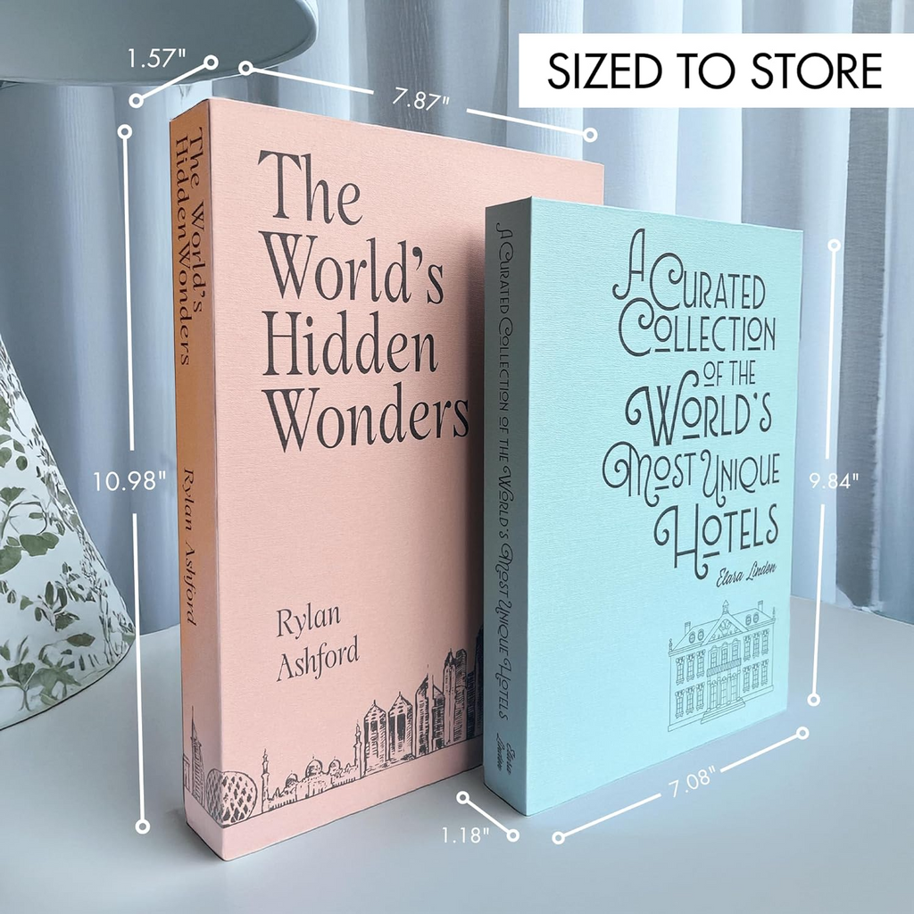 Decorative Books - Travel & Wanderlust (Set of 2)